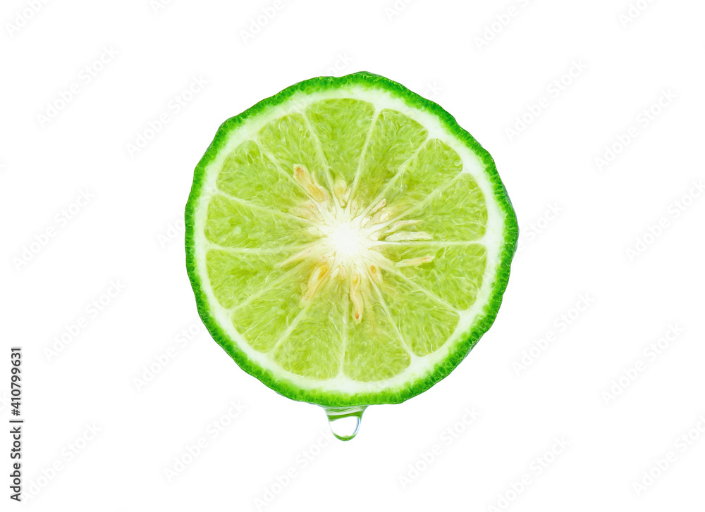 Bergamot fruit with water dropping. Sour food fruit. Herb for use a cosmetic production in beauty treatment. Bergamot fruit with water dropping. Sour food fruit. Herb for use a cosmetic production in beauty treatment.