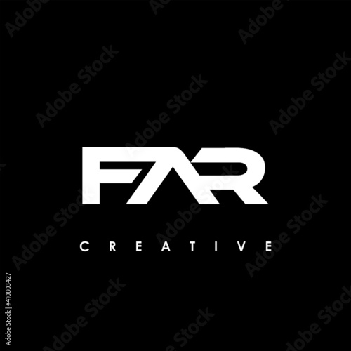 FAR Letter Initial Logo Design Template Vector Illustration