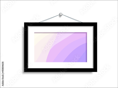 Abstract photo nature. Abstract paintings hang on the wall. Abstract art in gallery on white background. Set vector color abstract picture isolated.