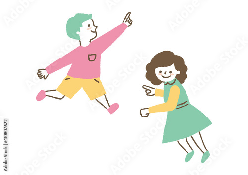 走り回る子ども