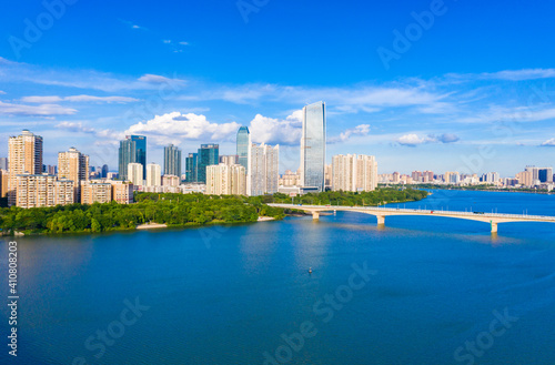 Hesheng Bridge and Huizhou bridge in Huizhou, Guangdong province, China photo