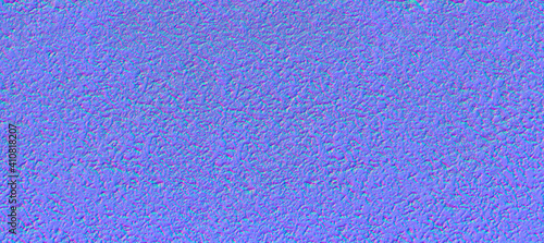 normal map of old rough loose concrete surface, texture for use in 3D programs, 3d render