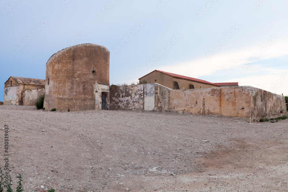 Old stone fortifications of Bonifacio, Corsica