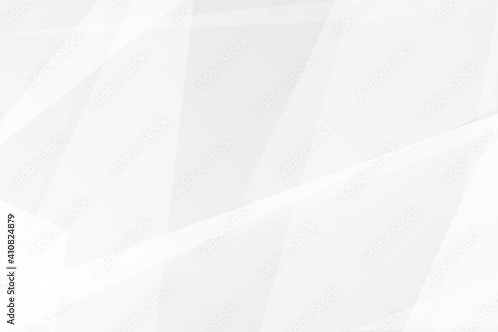 Obraz premium Abstract white and grey on light silver background modern design. Vector illustration EPS 10.