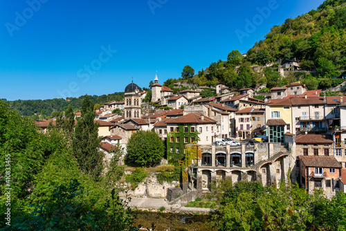 Pont en Royans in the Vercors national park, Rhone-Alpes, France
