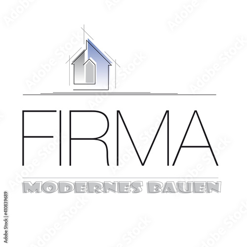 Logo modern Bau 4