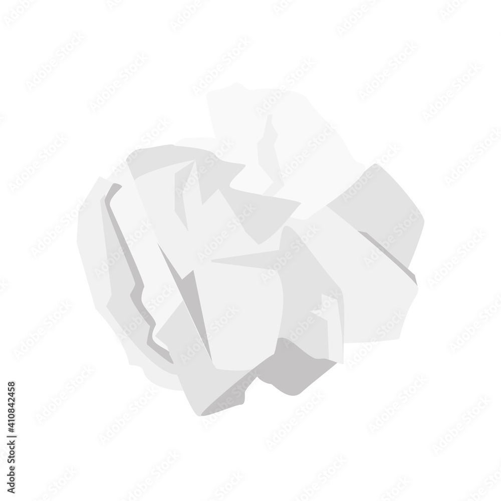 Paper ball vector Paper ball vector