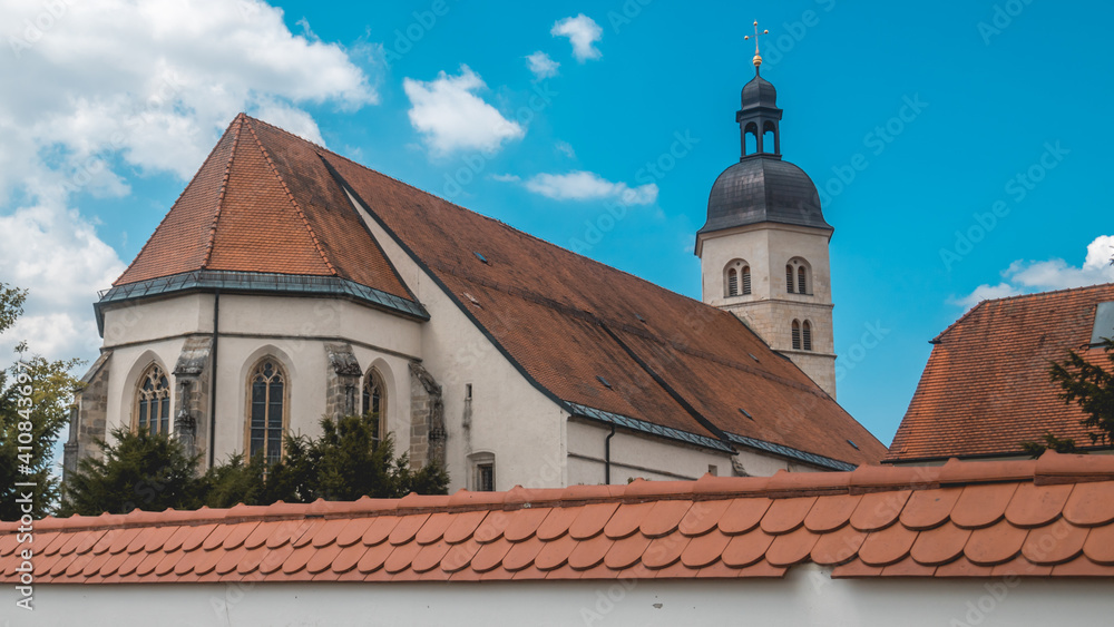 Beautiful church at the famous Bogenberg, Danube, Bavaria, Germany Beautiful church at the famous Bogenberg, Danube, Bavaria, Germany