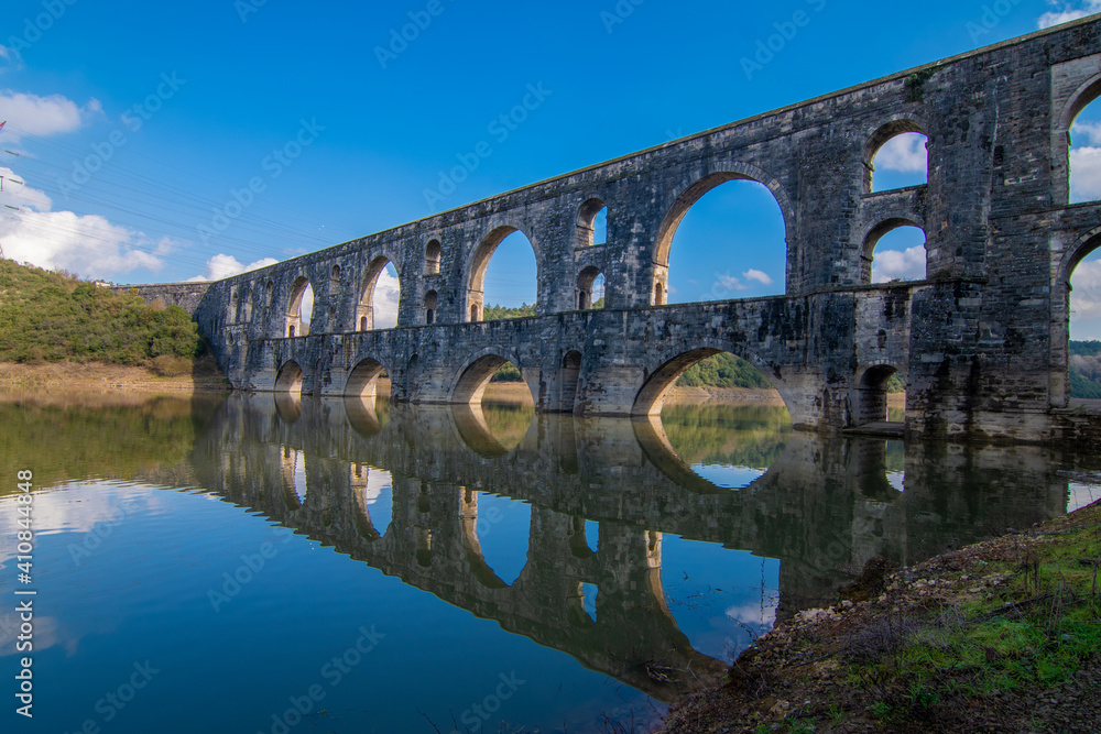 Fototapeta premium old bridge over the river