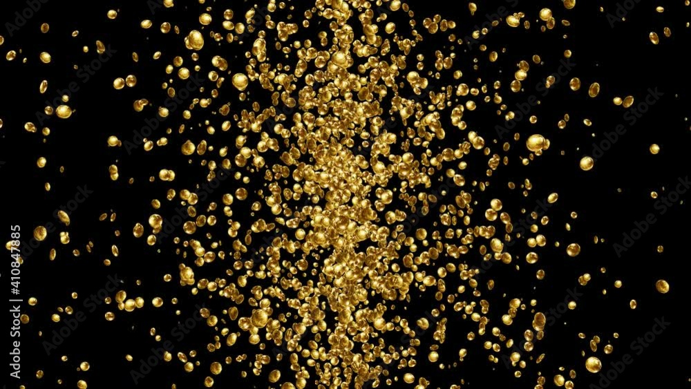 金のチップ 縦に散る 金のチップ 縦に散る