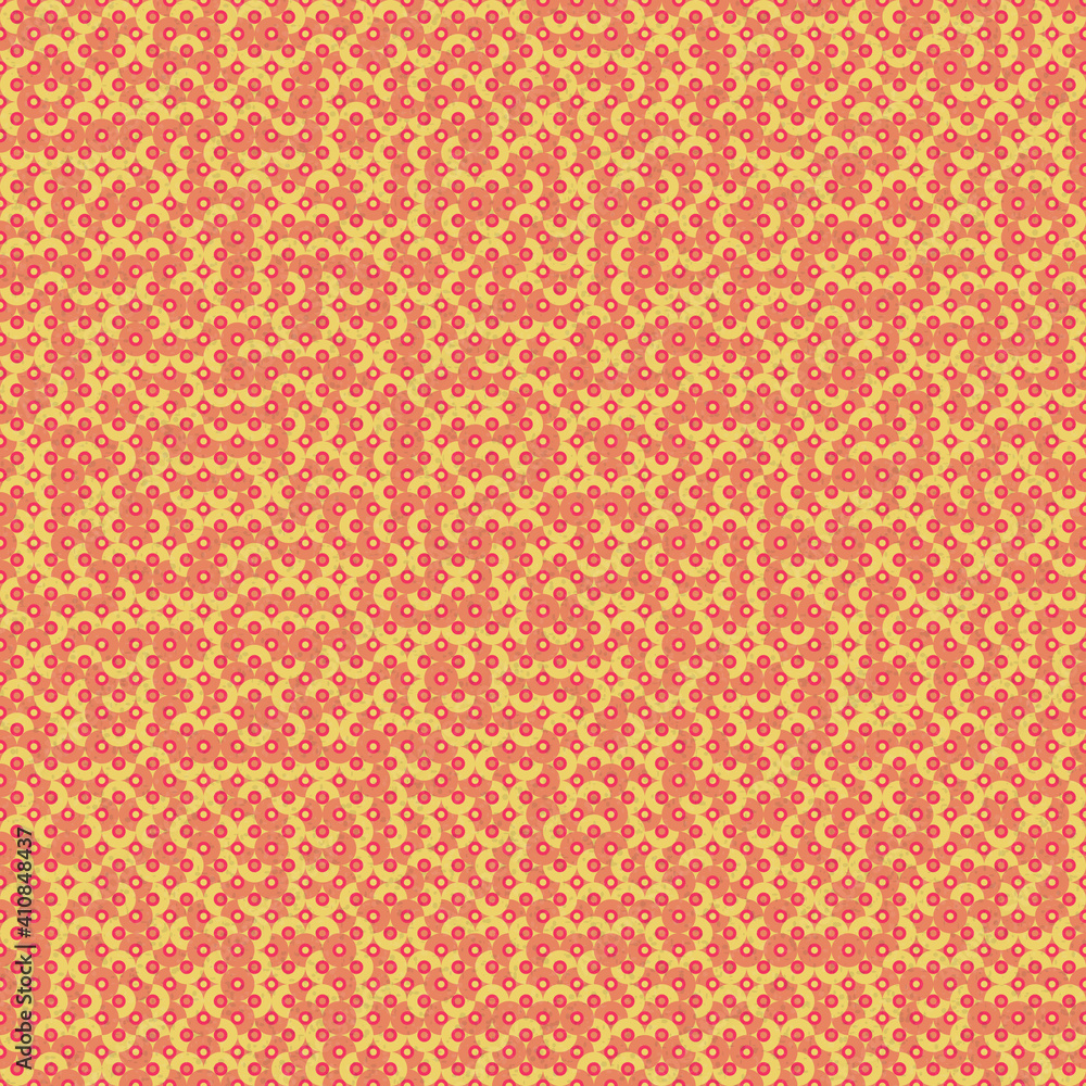 Fototapeta premium Abstract Geometric Pattern generative computational art illustration