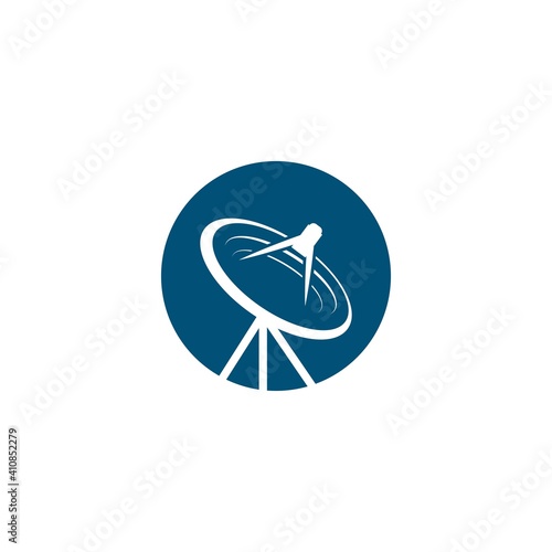 parabolic satellite tv icon vector illustration design