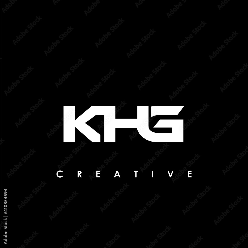 KHG Letter Initial Logo Design Template Vector Illustration KHG Letter Initial Logo Design Template Vector Illustration