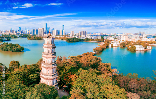 West Lake scenic spot, Huizhou City, Guangdong Province, China photo