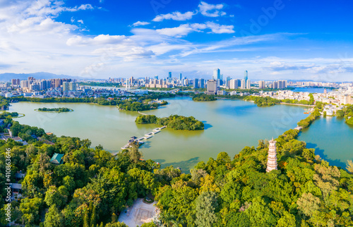 West Lake scenic spot, Huizhou City, Guangdong Province, China