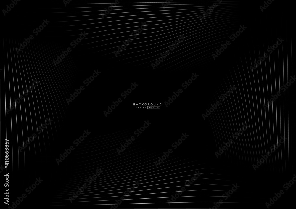 Obraz premium Striped texture, Abstract warped Diagonal Striped Background, wave lines texture. Brand new style for your business design, vector template for your ideas