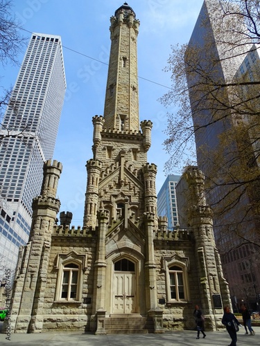 North America, USA, Illinois, Chicago, Historic Water Tower