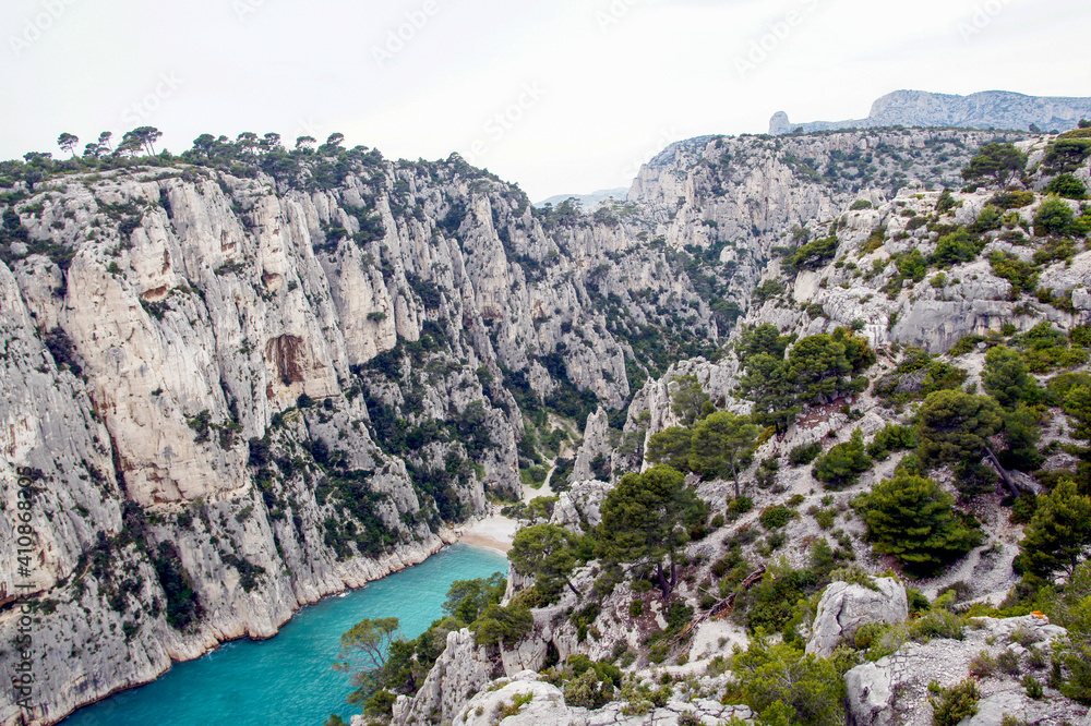 Fototapeta premium Calanques autour de Cassis
