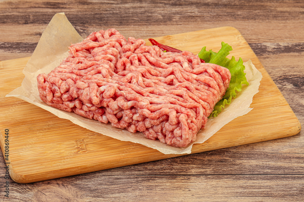 Minced meat - pork and beef Minced meat - pork and beef