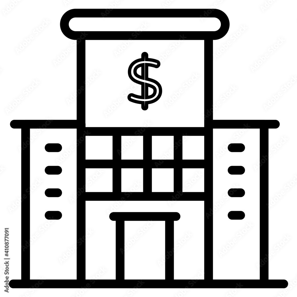 Icon of financial, linear design
Icon of financial, linear design