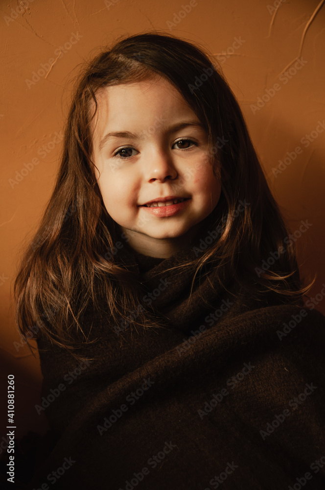 girl child portrait at home girl child portrait at home