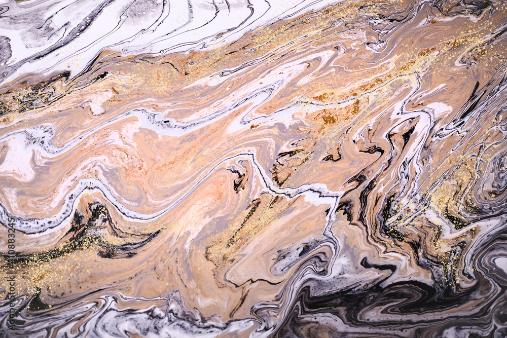 Sensibility - ABSTRACT ART. Beautiful marble effect. Luxury and natural. 