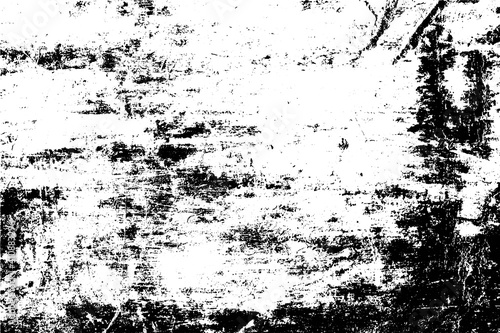 Vector disstressed overlay texture of cracked. Old wall texture effect. Grunge abstract background. 