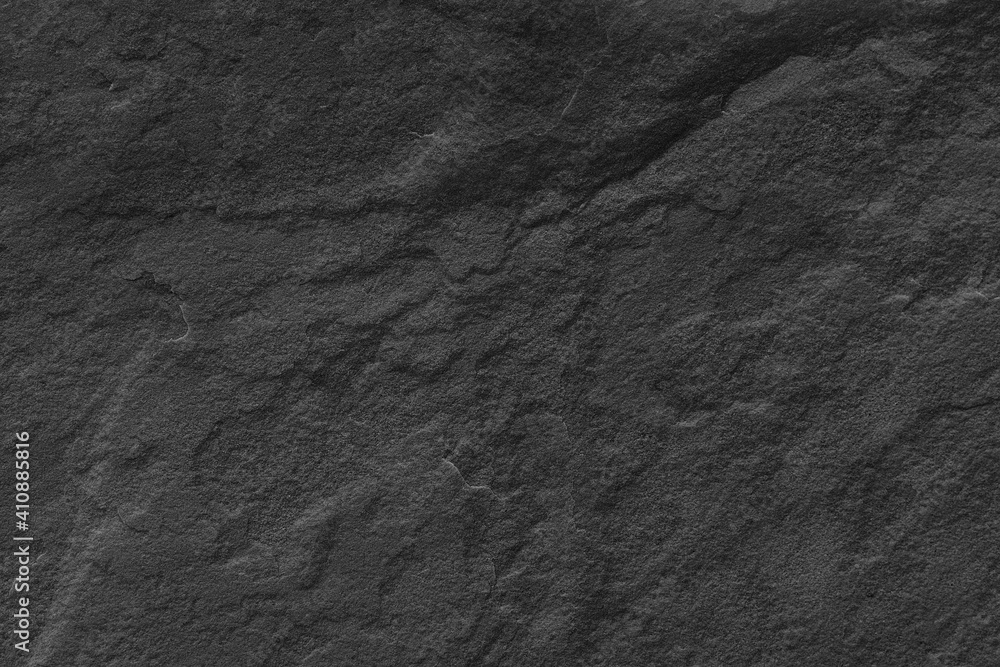 Naklejka premium Dark grey black slate background or texture