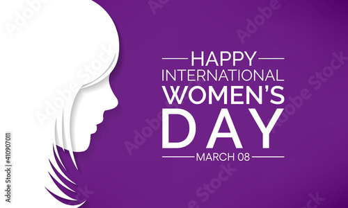 International Women's Day is celebrated  on the 8th of March annually around the world. It is a focal point in the movement for women's rights. Vector illustration design.