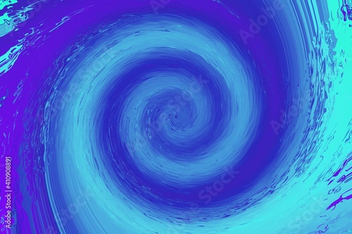 violet blue swirl, low poly crystal background. Spiral background pattern. illustration, low polygons background in a spiral swirl.