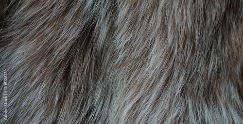 Brown fur in the form of texture