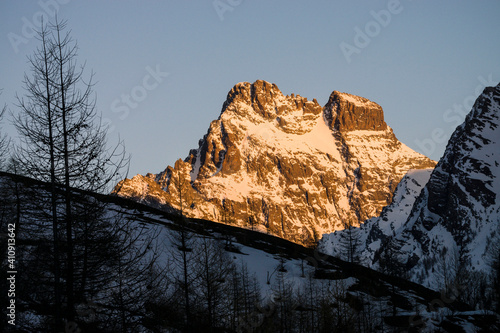 monte Viso, 3841 mts, Valle del Guil,Alpes,parque natural Queyras,Francia-Italia, Europa photo