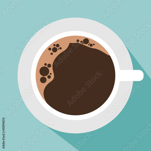 cup of coffee with creamer
