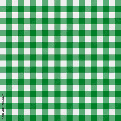 Obraz na płótnie St. Patrick s day plaid seamless pattern. Green white tartan background. Saint Patricks backdrop. Vector template for fabric, textile, wallpaper, wrapping paper, etc. w salonie