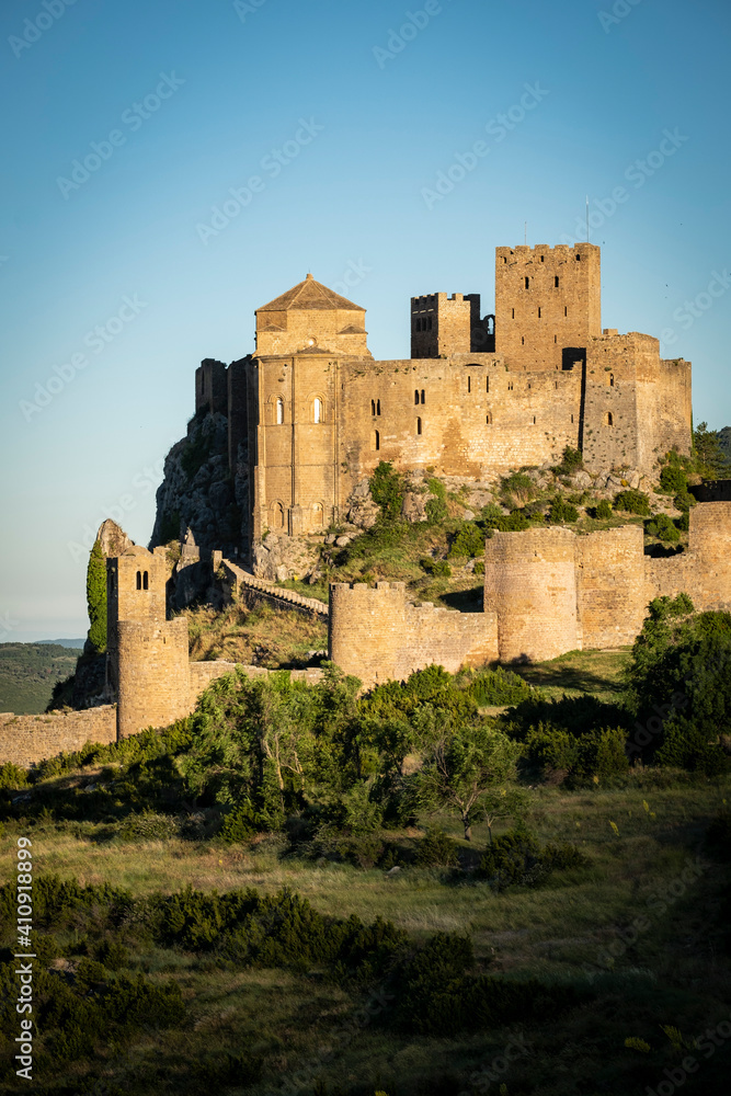Fototapeta premium Loarre castle, Huesca, Spain