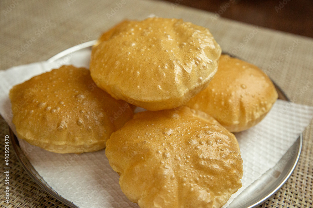 Puri - Popular Indian Dish Puri Bread, Fried Bread,Poori Puri - Popular Indian Dish Puri Bread, Fried Bread,Poori