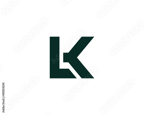 lk kl letter logo design vector template photo