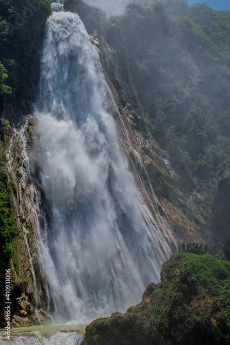 Chiflon waterfalls Chiapas Mexico