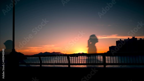 Silhouette Sunset (Ap Lei Chau, Hong Kong)