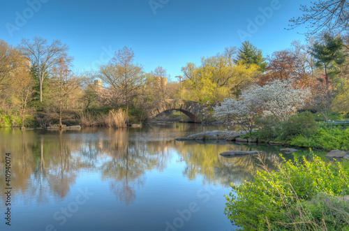Gapstow Bridge in Central Park