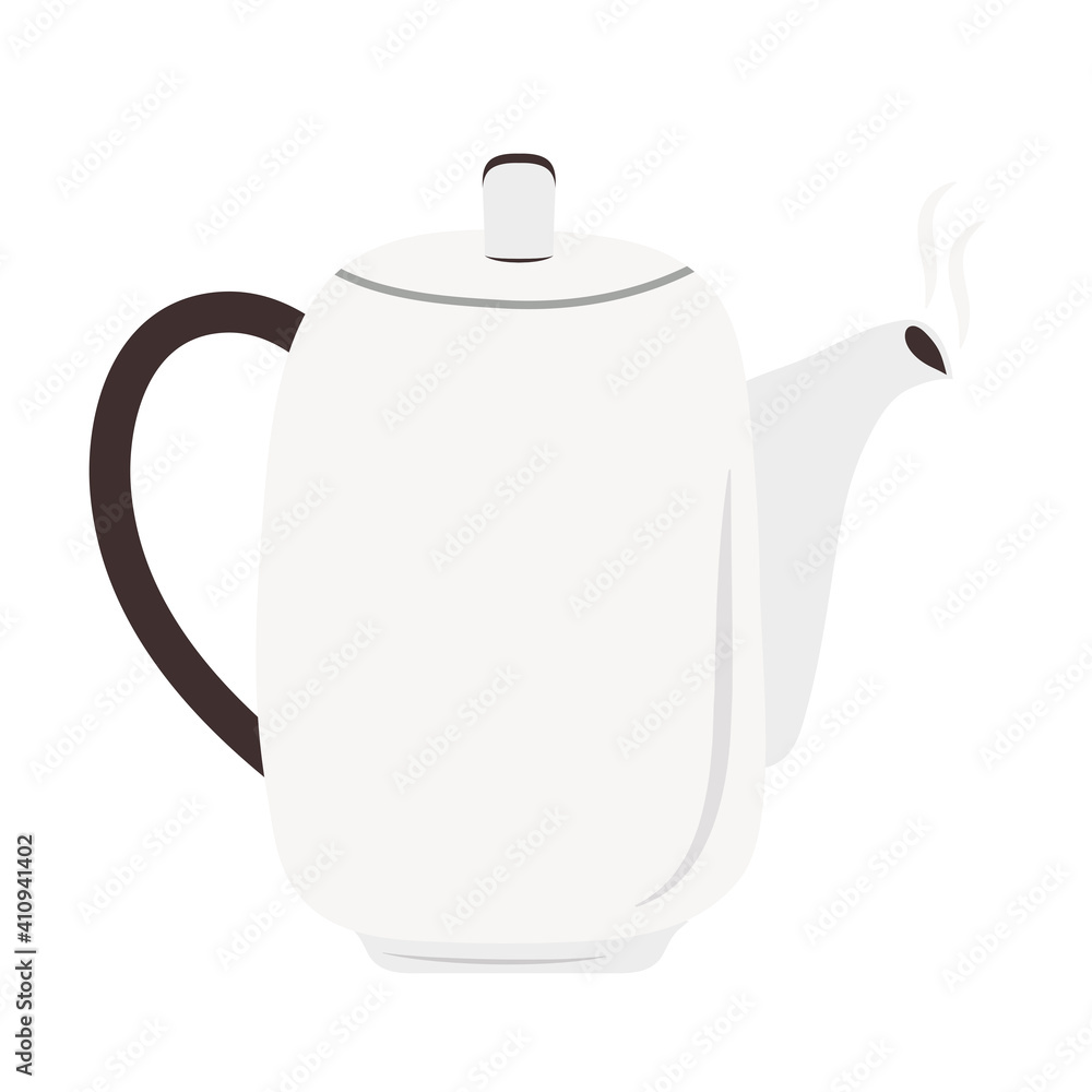 teapot kitchen utensil isolated icon vector illustration design teapot kitchen utensil isolated icon vector illustration design
