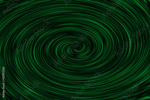 Abstract background in the form of twisted green, chaotic lines.