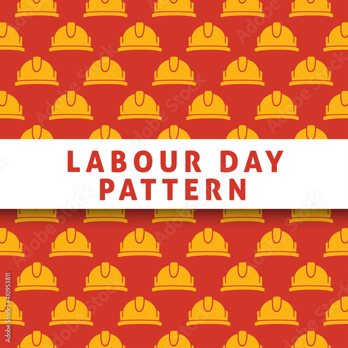 geometric seamless pattern, labour day seamless pattern, project helmet pattern. can use for, fabric, print on demand, fashion. photo