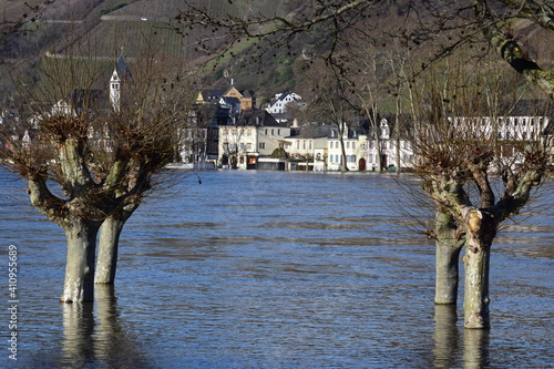 Rheinhochwasser 2021 Leutesdorf photo