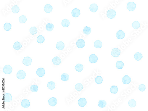 random water brush blue dotted pattern