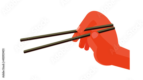 Hand chopsticks