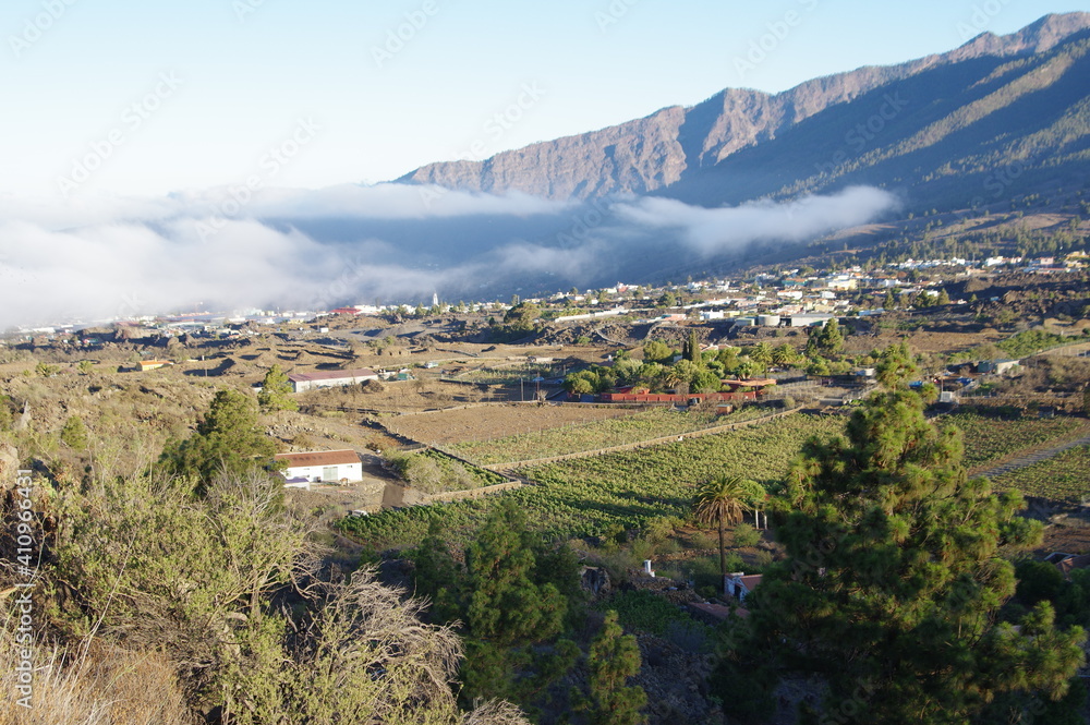 Paisajes de La Palma, islas canarias