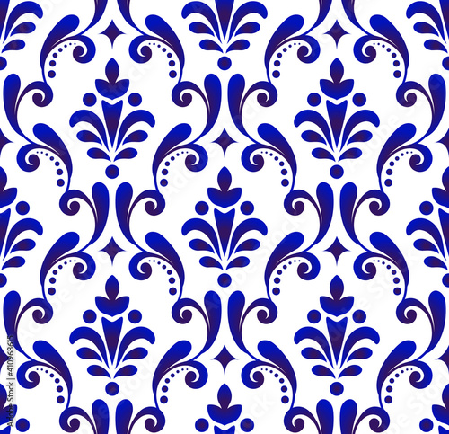 seamless damask pattern