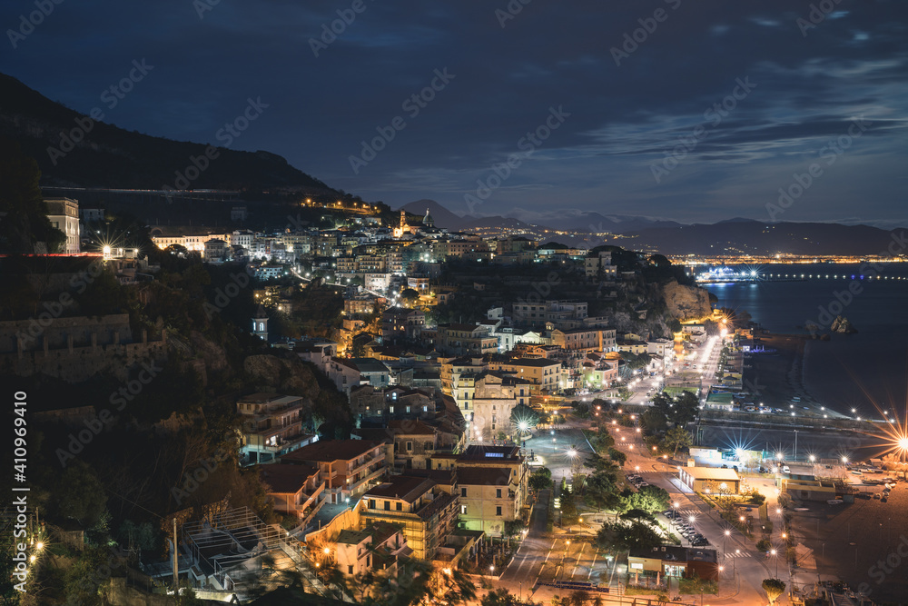 views and details of Vietri sul Mare on the Amalfi Coast, Salerno, Campania