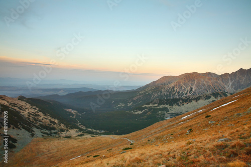 Fototapeta Naklejka Na Ścianę i Meble -  Tatra Mountains near Zakopane. Poland